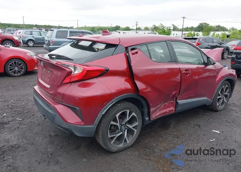 2018 Toyota C-Hr Xle Premium z USA, uszkodzony, nr VIN JTNKHMBX1J1002558